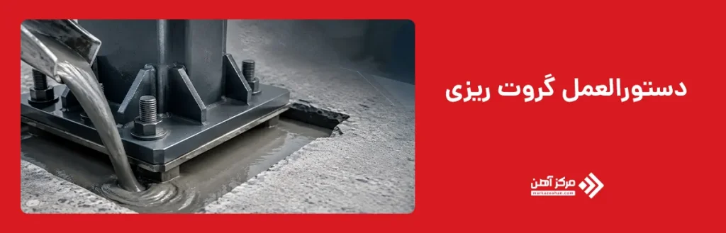دستورالعمل گروت ریزی