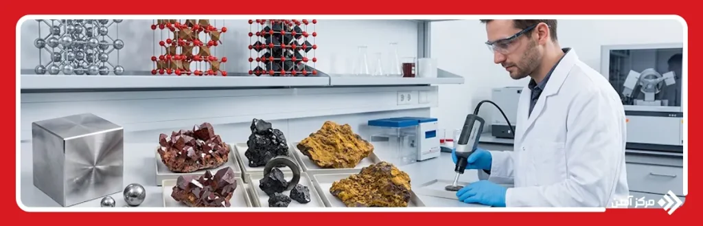 تفاوت آهن و اکسید آهن از نظر ترکیب شیمیایی