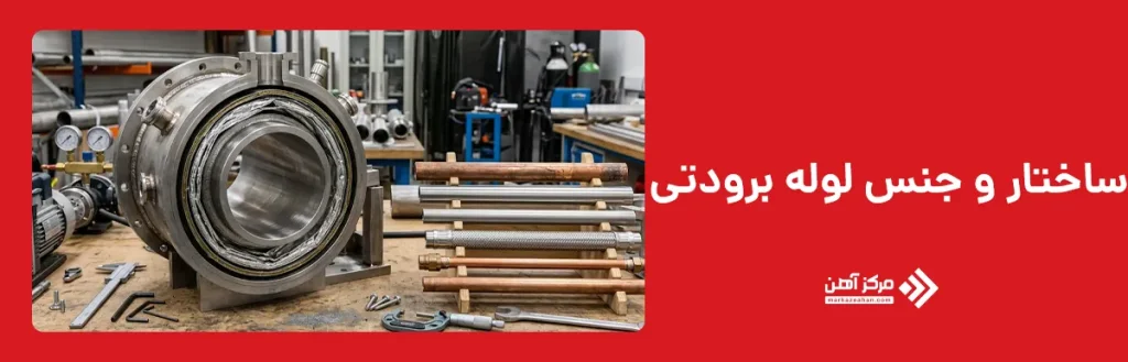 ساختار و جنس لوله برودتی