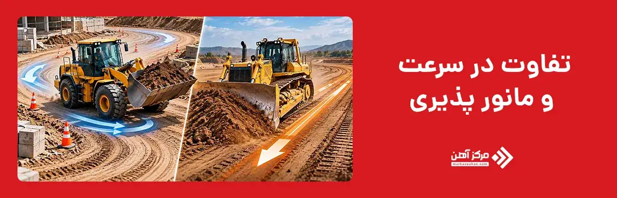 تفاوت در سرعت و مانورپذیری