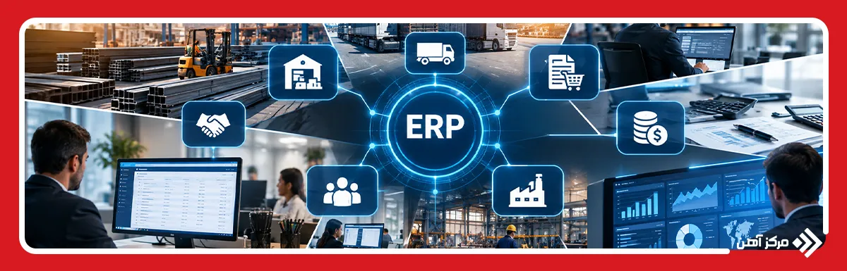 سیستم ERP چگونه کار می کند؟