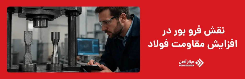 نقش فرو بور در افزایش مقاومت فولاد