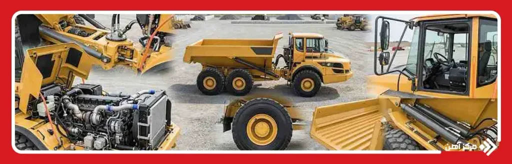 بخش های اصلی تشکیل دهنده دامپر