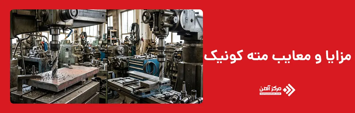 مزایا و معایب مته کونیک