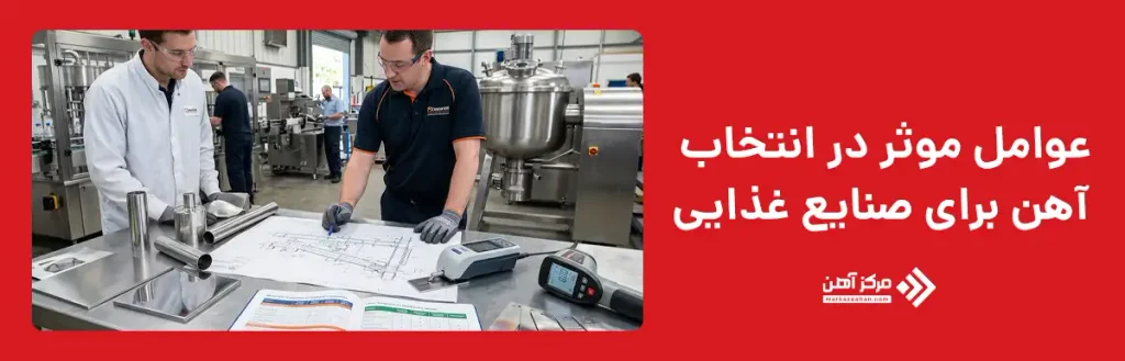 عوامل موثر در انتخاب آهن برای صنایع غذایی