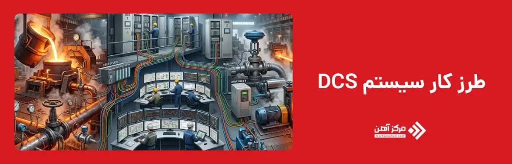 سیستم DCS چگونه کار می کند؟