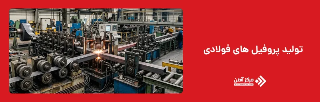 تولید پروفیل های فولادی