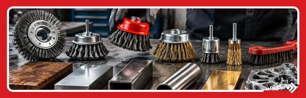 چگونه فرچه سیمی مناسب انتخاب کنیم؟