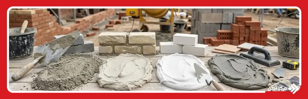 انواع ملات سیمانی