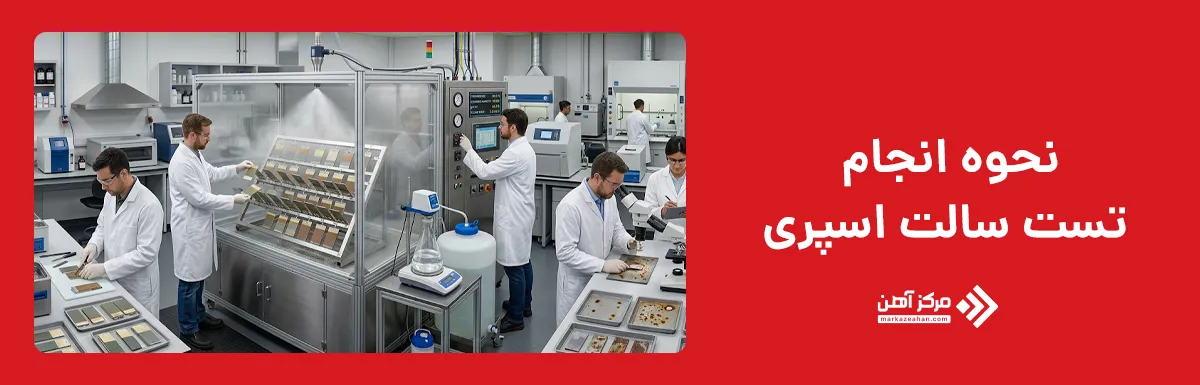 تست سالت اسپری چگونه انجام می شود؟