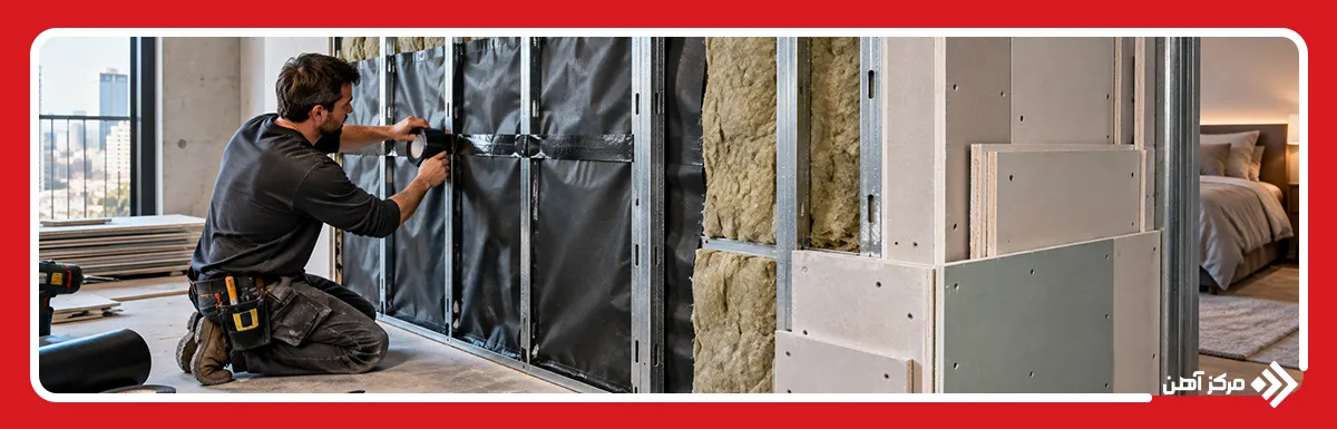 عایق صوتی وینیل سنگین (MLV)
