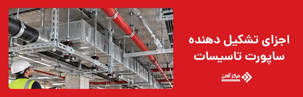 اجزای تشکیل دهنده ساپورت تاسیسات