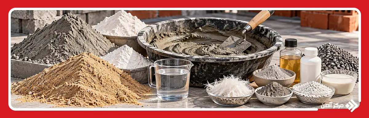 ملات ساختمانی از چه موادی تشکیل می شود؟