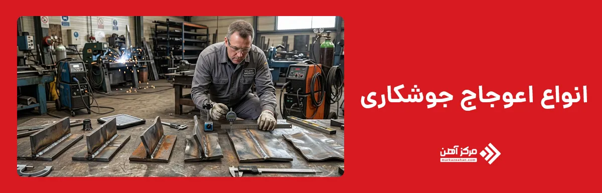 انواع اعوجاج جوشکاری